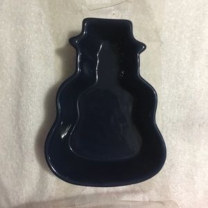 NWT Dark blue snowman pan